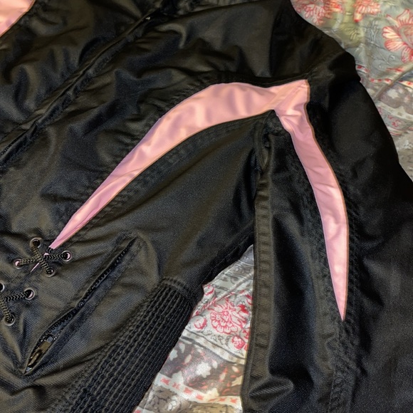nexgen riding jacket medium nwt pink black zip out liner - Picture 4 of 11